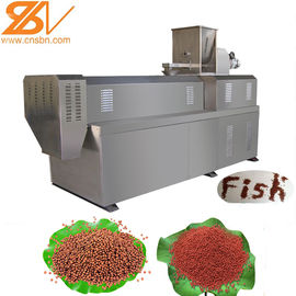 SLG65-III 애완 동물 물고기 급식 압출기 기계장치 생산 라인 100-160 Kg/h