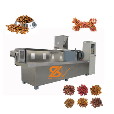 201 스테인레스 스틸 애완 동물 음식 라인, 소음 낮은 개 음식 extruder 기계
