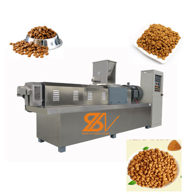 완전 자동 애완 동물 개 고양이 extruder 제작 생산 라인