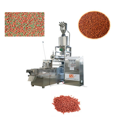 완전 자동 생선 먹이 처리 기계 extruder 라인 380v / 50hz 전압