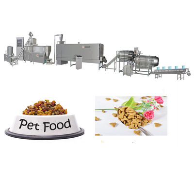 500~600kg/h 개 고양이 애완동물 식품 extruder 가공 라인