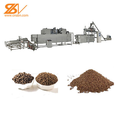 큰 용량 자동 처리 생선 먹이 extruder 기계 2-3t/H 출력