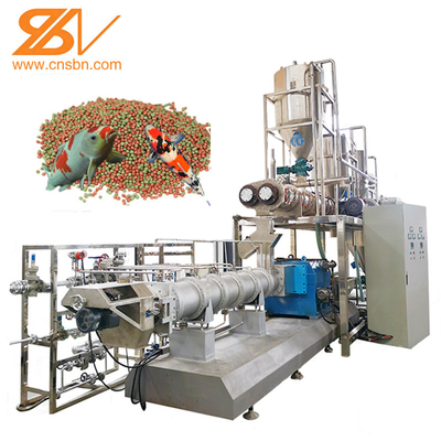 자동 부동 및 침몰 물고기 먹이 extruder 기계