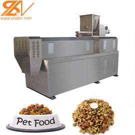 건조한 개밥 압출기 기계장치 식물 100kg/H - 6kg/H를 큰 범위 내뿜는 식사 Kibble