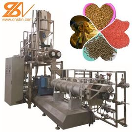 건조한 2-3t/H 개밥 압출기 기계장치 식물은 ABB 변환기를 Kibble