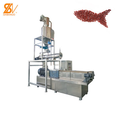 델타 변환기와 90 kw 1.5 ton/H 피쉬 공급 압출기 기계